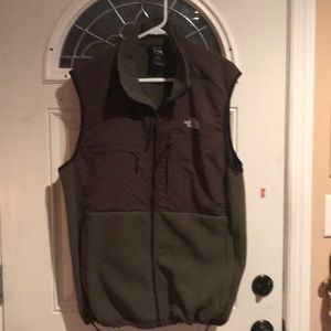 North Face zipper vest